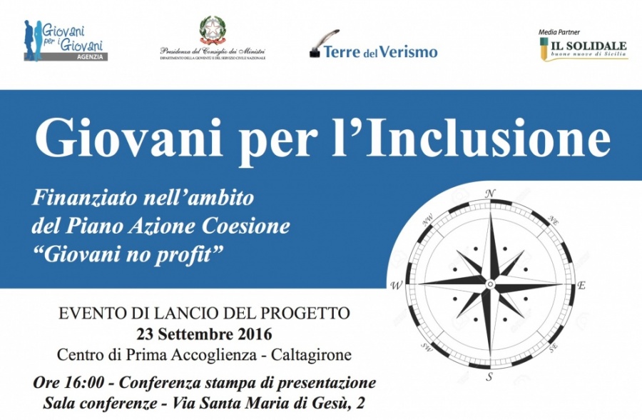 Evento di lancio Progetto "Giovani per l'inclusione"